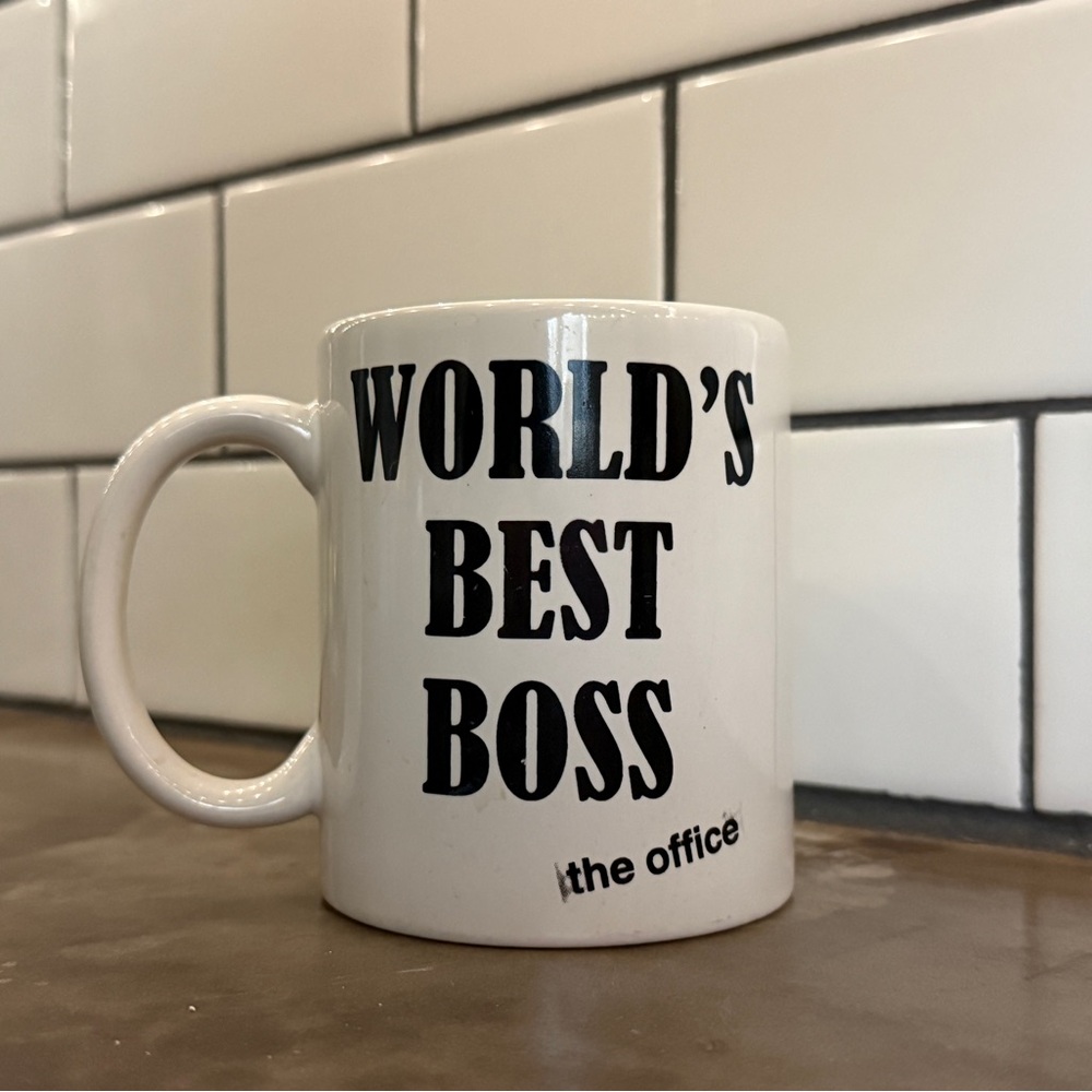 BOGO World's Best Boss White Mug